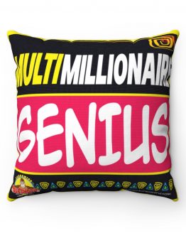 MultiMillionaire Genius-TurboMind Pilllow-Black