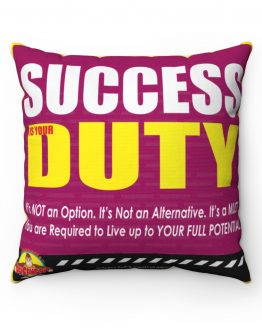 SUCCESS IS YOUR DUTY-TurboMind Pillow