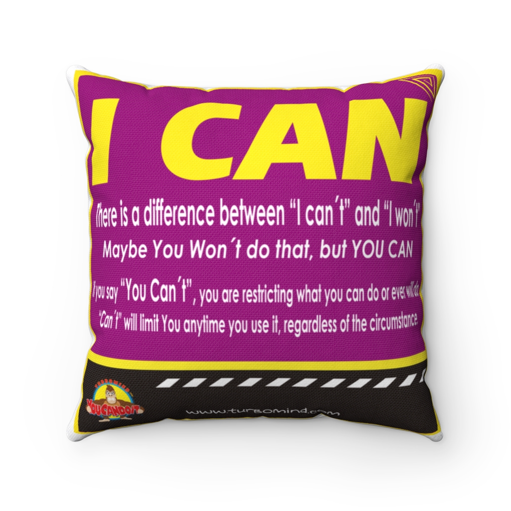 I CAN, There is a difference-Pillow