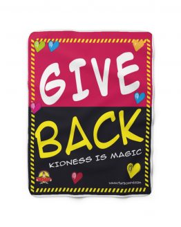 GIVE BACK-Sherpa Fleece Blanket