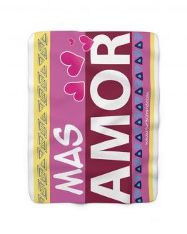 MAS AMOR-2 Sherpa Fleece Blanket