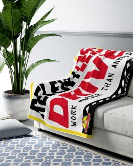 RELENTLESS DRIVE- Sherpa Fleece Blanket