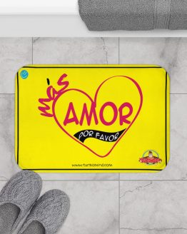 MAS AMOR-YELLOW Bath Mat