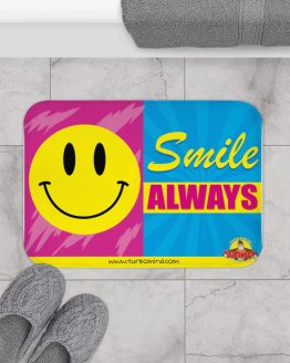 SMILE ALWAYS-Bath Mat