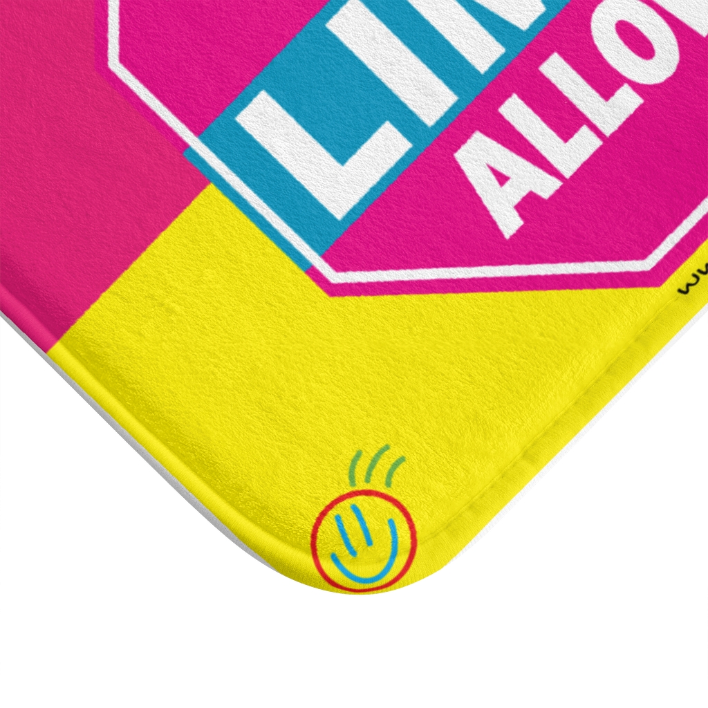 NO LIMITS ALLOWED-Bath Mat - Image 3