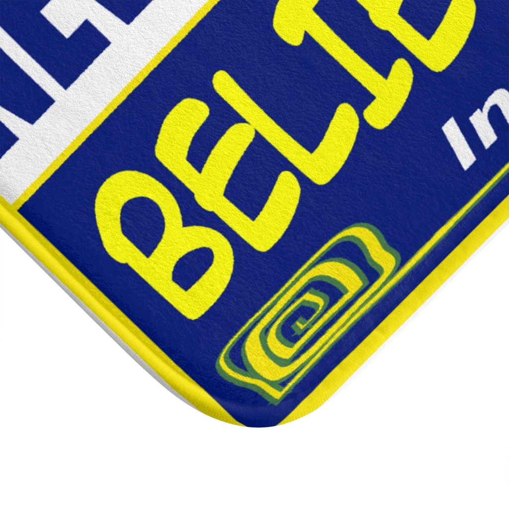 NEVER STOP BELIEVING Bath Mat - Image 3