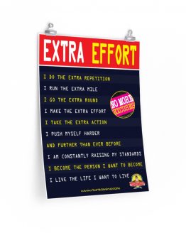 EXTRA EFFORT-RED
