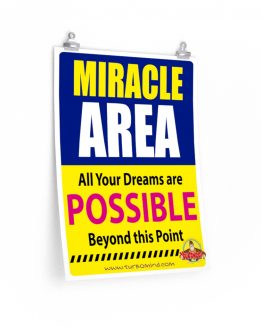 MIRACLE AREA-BLUE TurboMind Poster