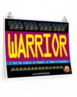 "WARRIOR, I PUT NO LIMITS ON MYSELF OR WHAT´S POSSIBLE"-1