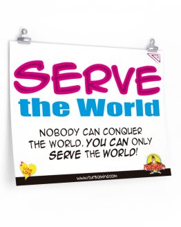 "SERVE THE WORLD"-1