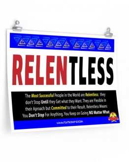 "RELENTLESS"-TurboMind Poster