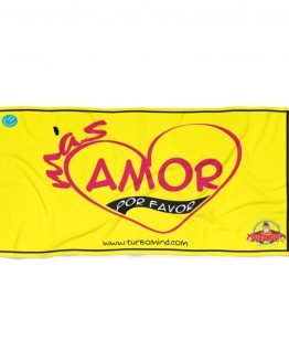 MAS AMOR POR FAVOR- Beach Towel