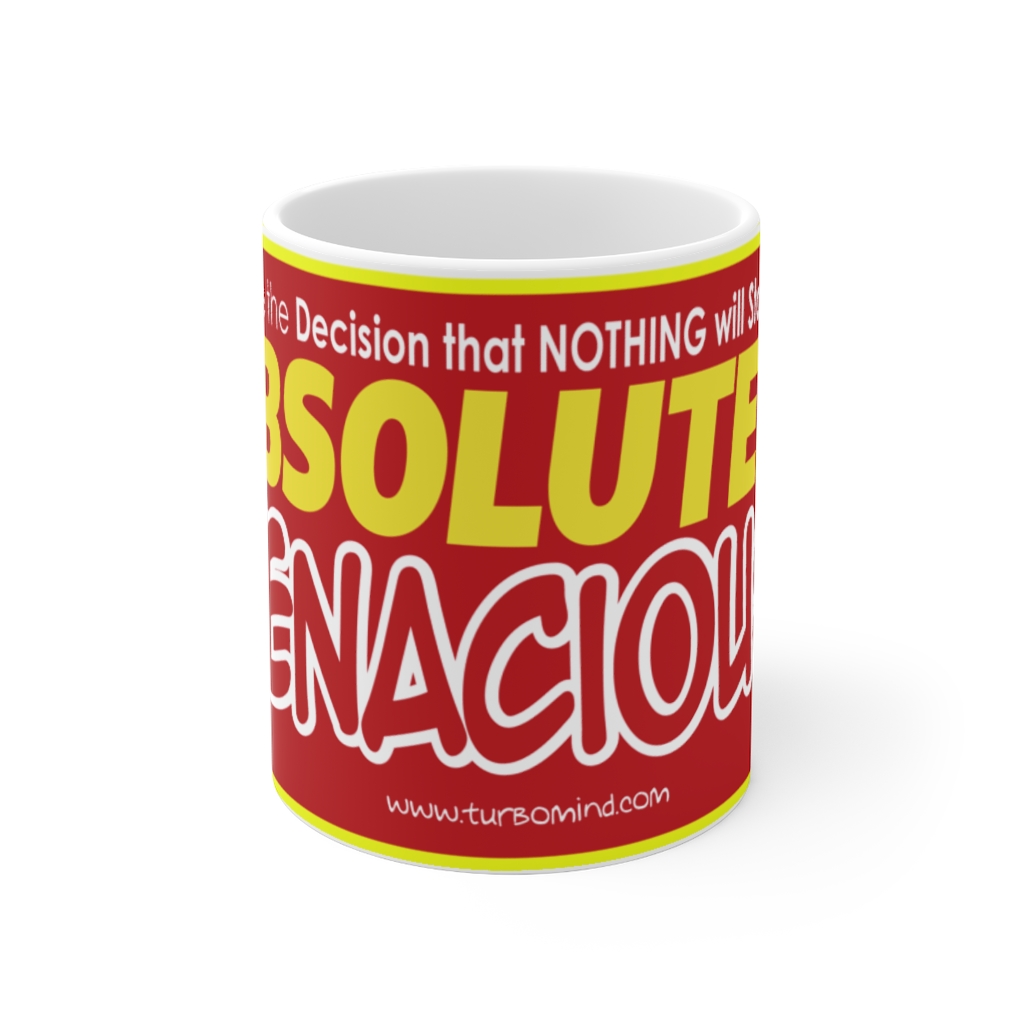 Absolutely Tenacious Full Red Mug