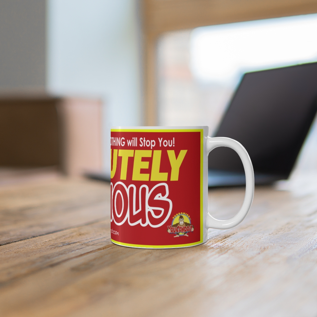 Absolutely Tenacious Full Red Mug - Image 6