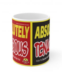 Absolutely Tenacious Black and Red Mug