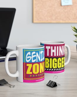 GENIUS ZONE/THINK BIGGER Mug