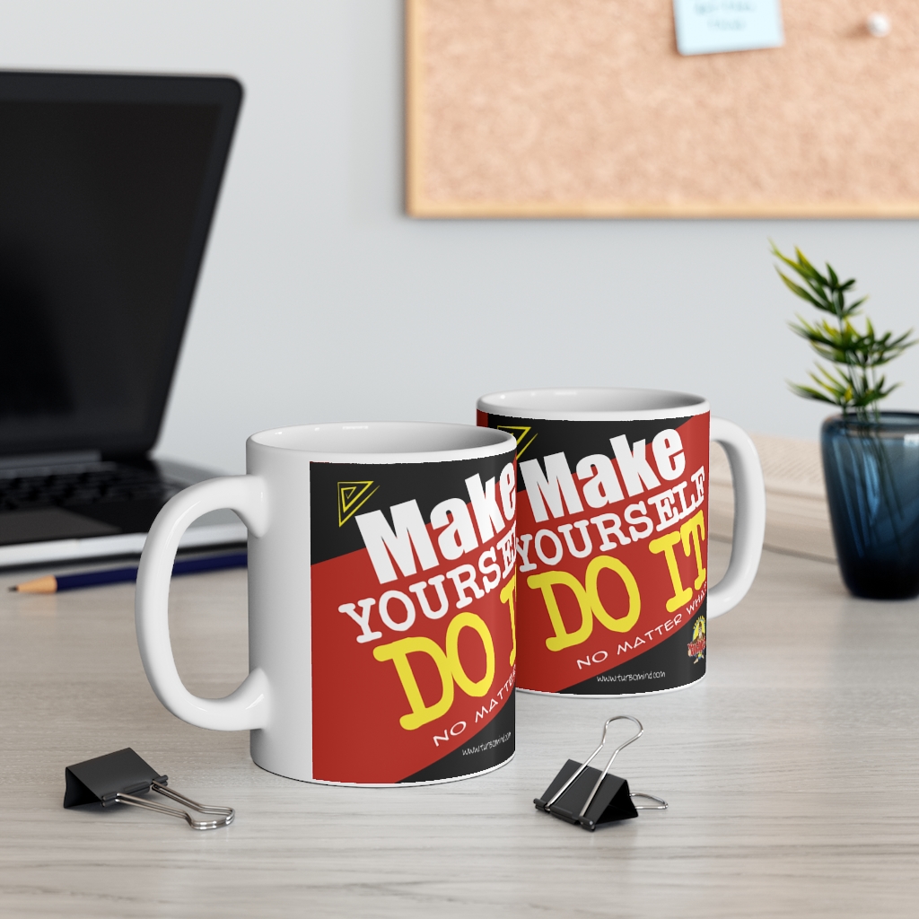 MAKE YOURSELF DO IT TurboMind Mug - Image 5