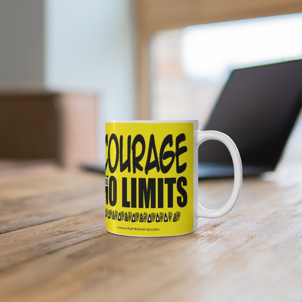 COURAGE HAS NO LIMITS MUG - Image 6