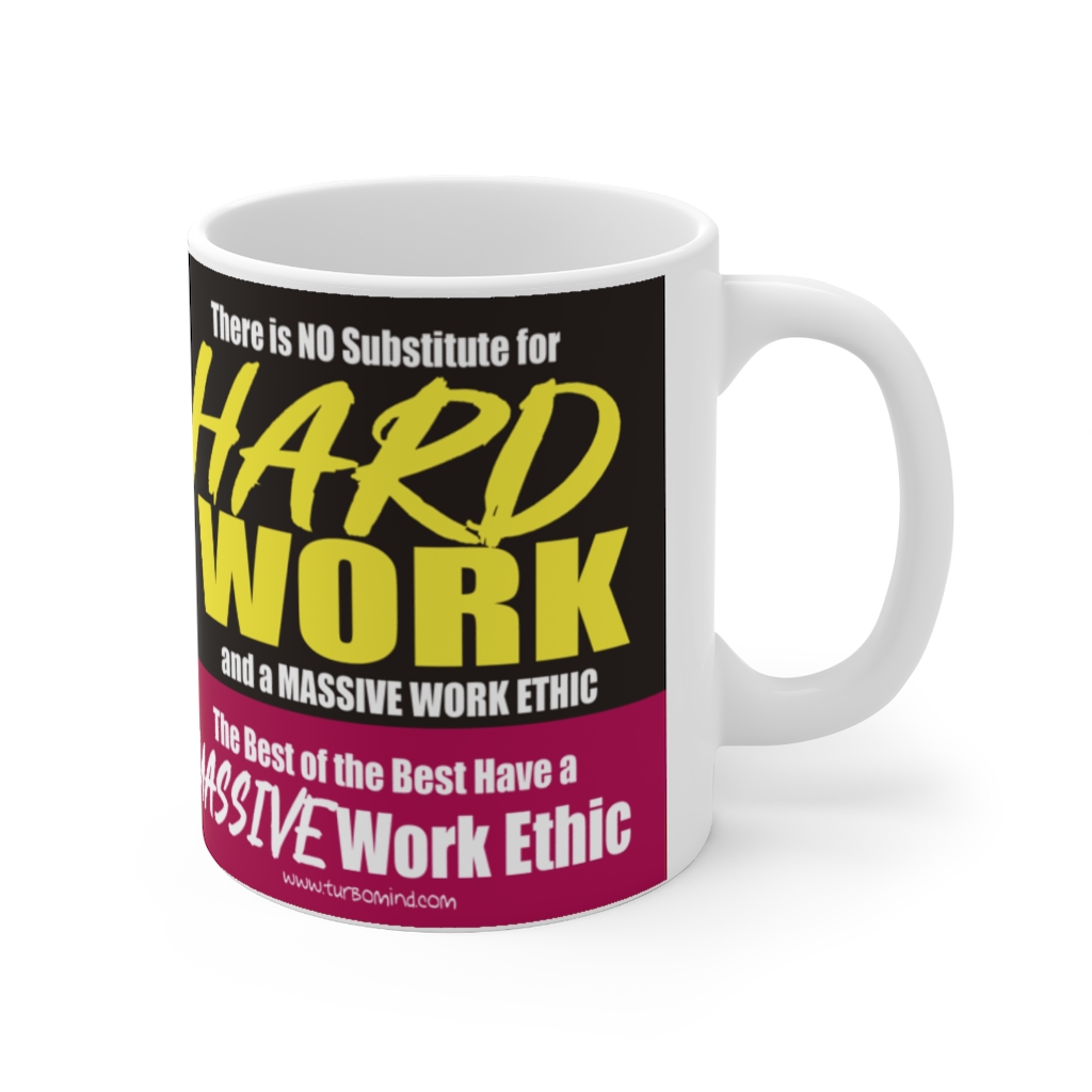 DETERMINATION SCRIPT/HARD WORK-MUG - Image 3