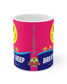 "SMILE, BREATHE DEEP" TurboMind Mug