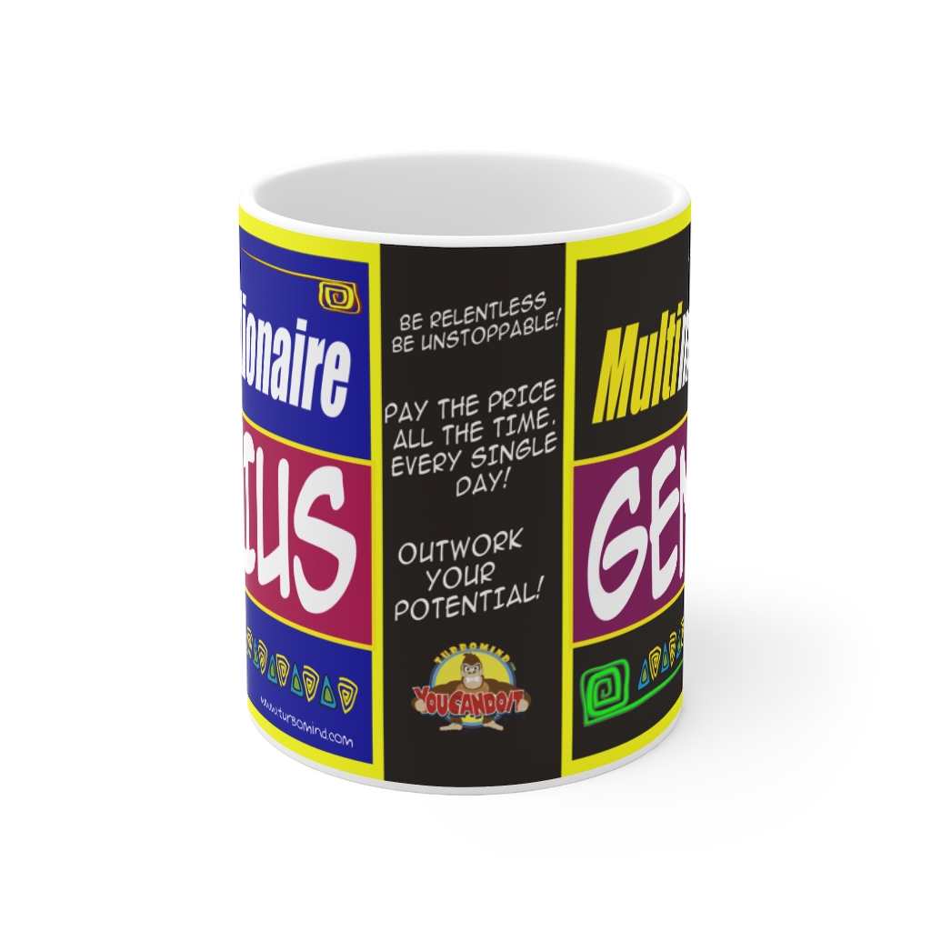 "MULTIMILLIONAIRE GENIUS" MUG-5 - Image 2