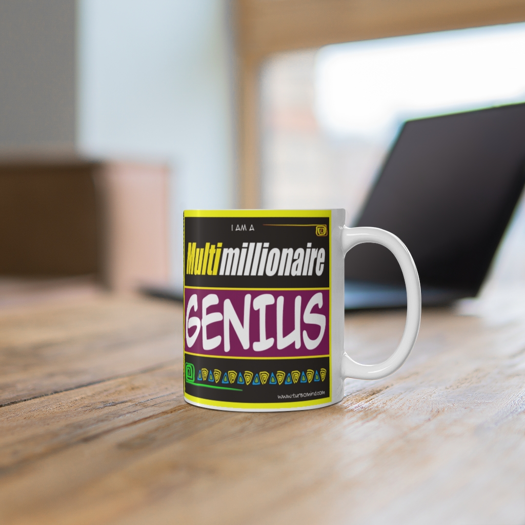 "MULTIMILLIONAIRE GENIUS" MUG-5 - Image 6